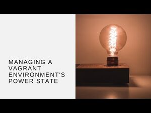 Managing A Vagrant Environment's Power State